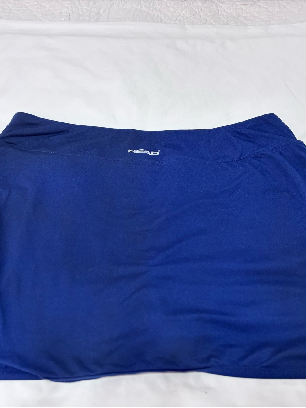 HEAD Navy Tennis Pickleball Skort Built-In Shorts Pockets Medium